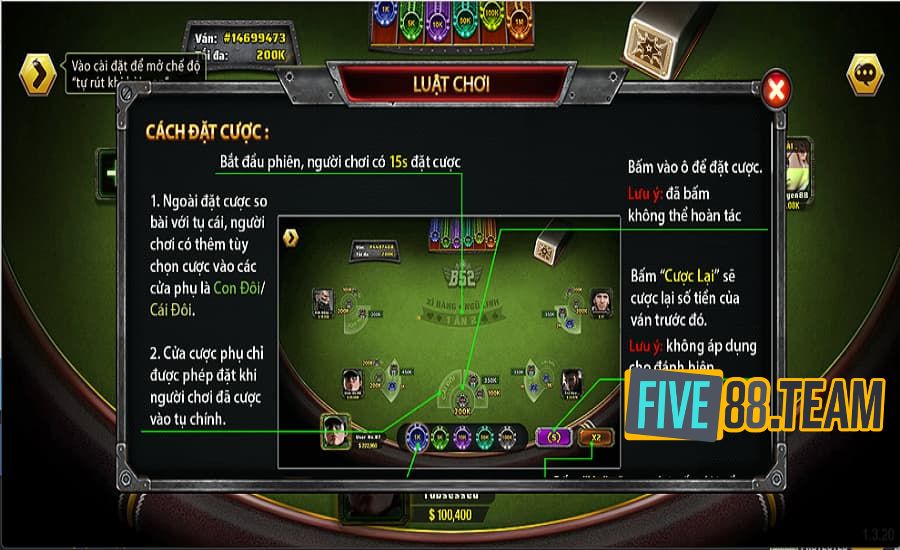 Luật chơi của game bài Blackjack