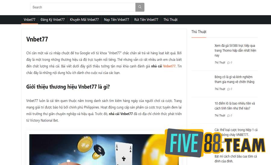 VNBET77link.com